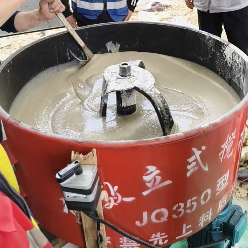 富宁汽轮机余热压缩机导热油设备底座耐高温环氧树脂灌浆料